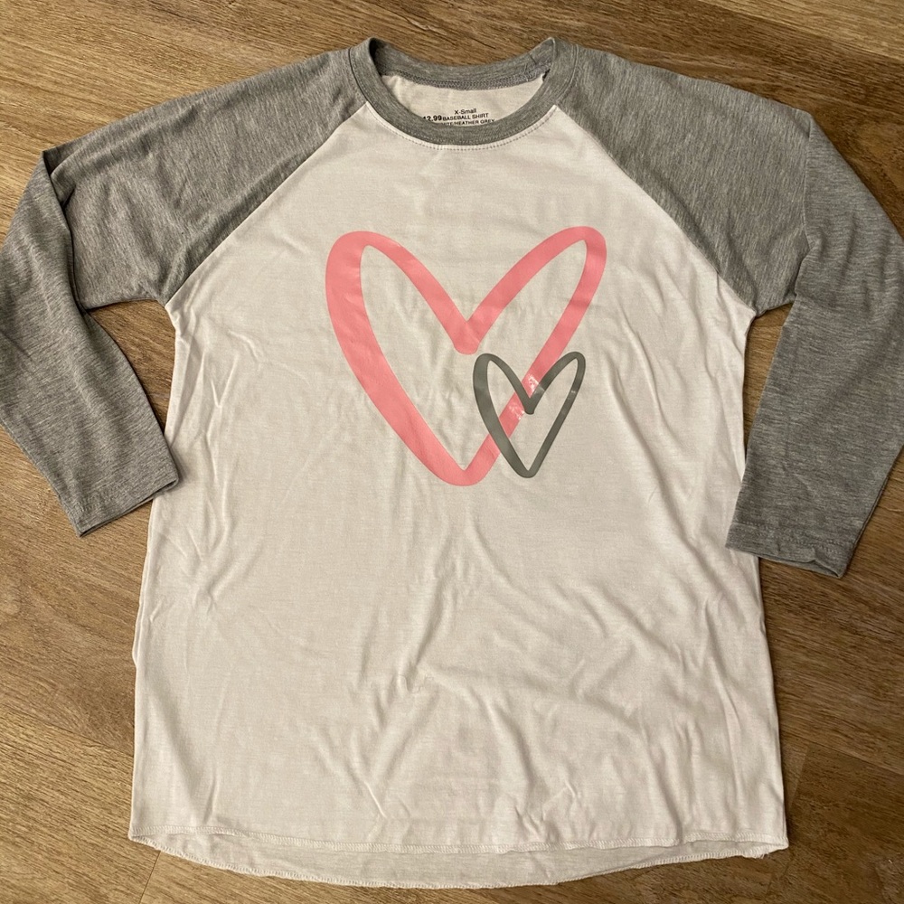Youth size large Valentine shirt